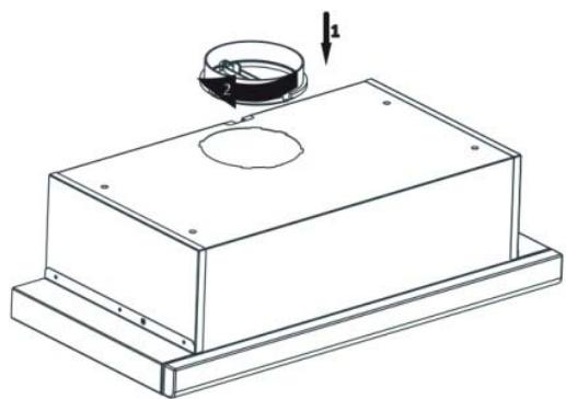 CANDY CBT9240X - Taladro de los orificios de enganche - 3