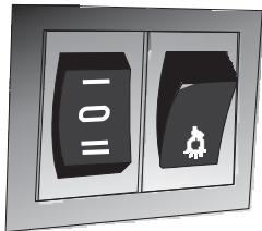 CANDY CBT9240X - Spd Rocker Switch - 1