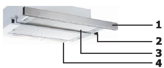 CANDY CBT9240X - VISÃO GERAL DO APARELHO - 1