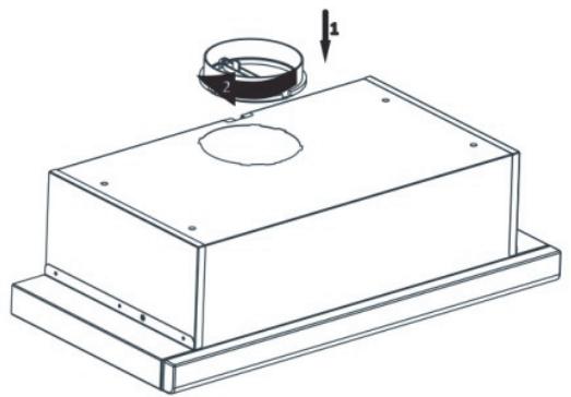 CANDY CBT9240X - Fori da praticare per il supporto - 3
