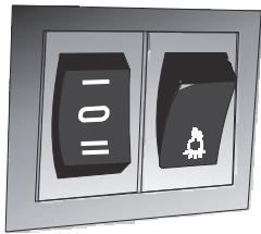 CANDY CBT9240X - Interruttore bistabile a due velocità - 1