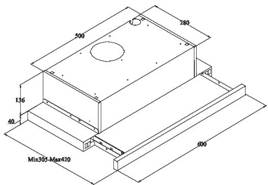 CANDY CBT9240X - DISEGNO TECHNICO - 3