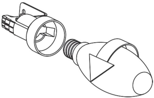 CANDY CBT9240X - Wymiana zwyknej zarowki - 1