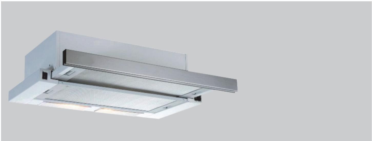 CANDY CBT9240X - HOTTE DE CUISSON MANUEL D'INSTRUCTIONS - 1