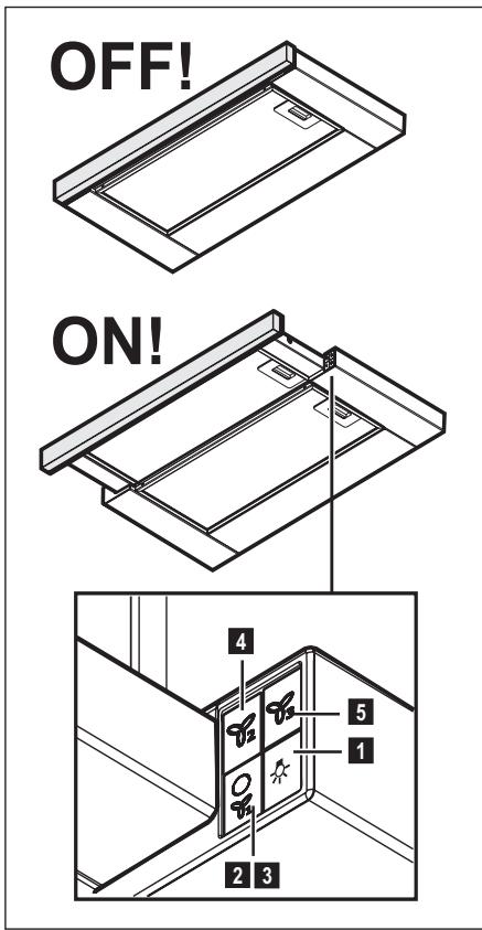 AEG-ELECTROLUX DPB3631M - BEDIENELEMENTE - 1