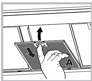 INDESIT IHP 7.5 C M IX - Entretien des filtres anti-graisse (a) - 1