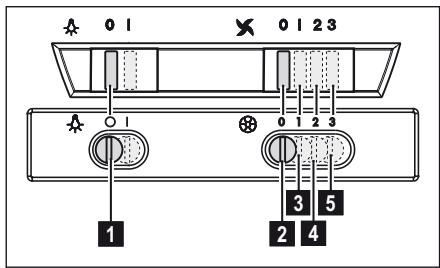 ELECTROLUX EFU216K - VADĪBAS ELEMENTI - 1