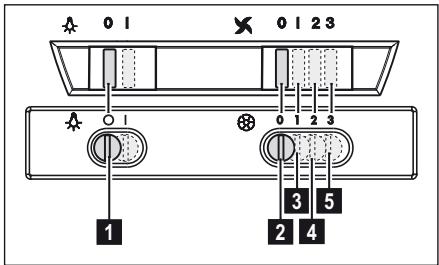 ELECTROLUX EFU216K - UPRAVLJALNI GUMBI - 1