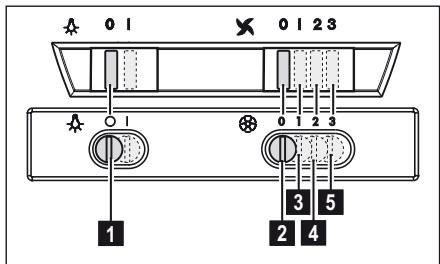 ELECTROLUX EFU216K - BEDIENELEMENTE - 1