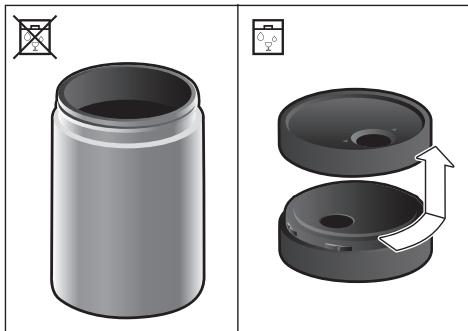 SIEMENS CT636LES6 - Nettoyage du réservoir à lait - 1