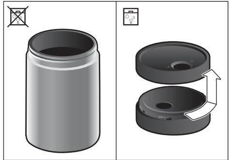 SIEMENS CT636LES6 - Melkreservoir reinigen - 1