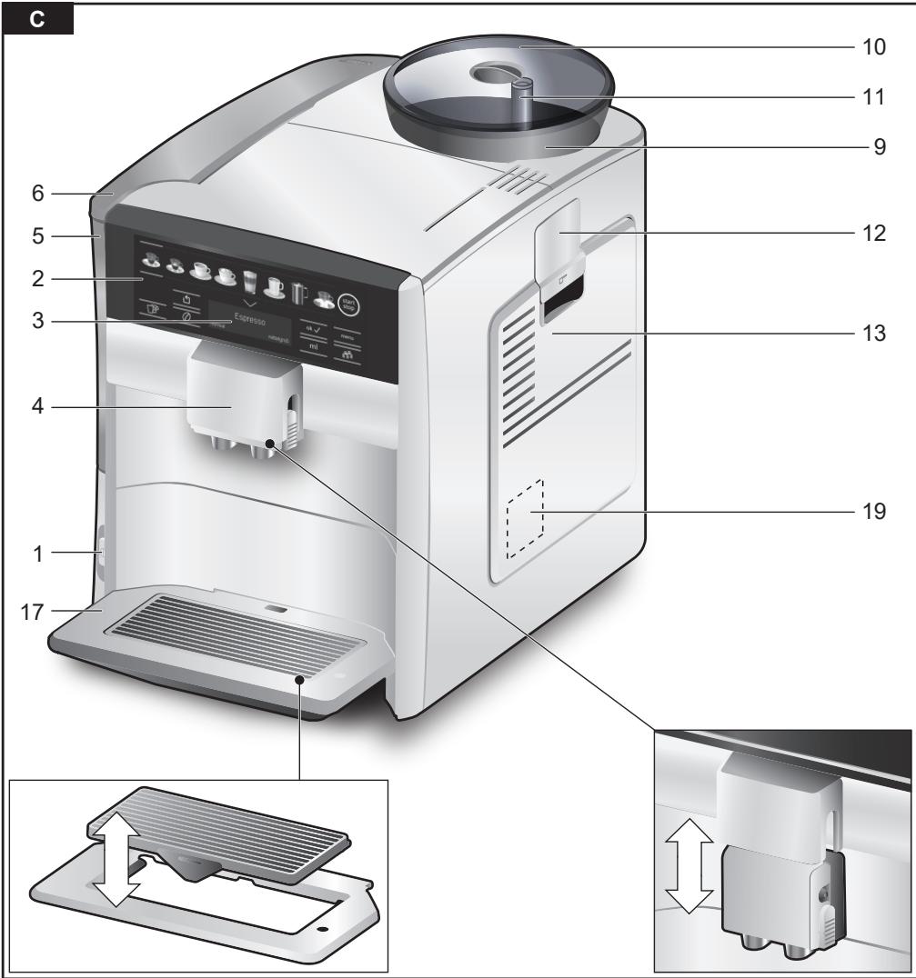 SIEMENS EQ.6 PLUS S500 ESPRESSO TE655319RW - 9
