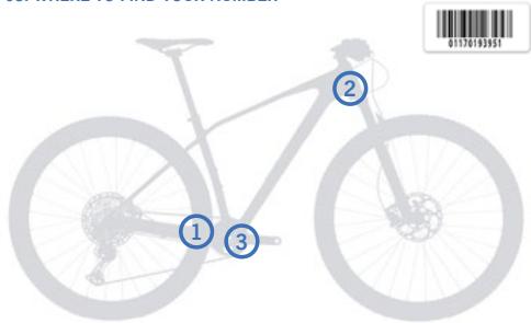 ORBEA WILD HT 20 - WILD HT 30 - REGISTER YOUR BICYCLE - 3