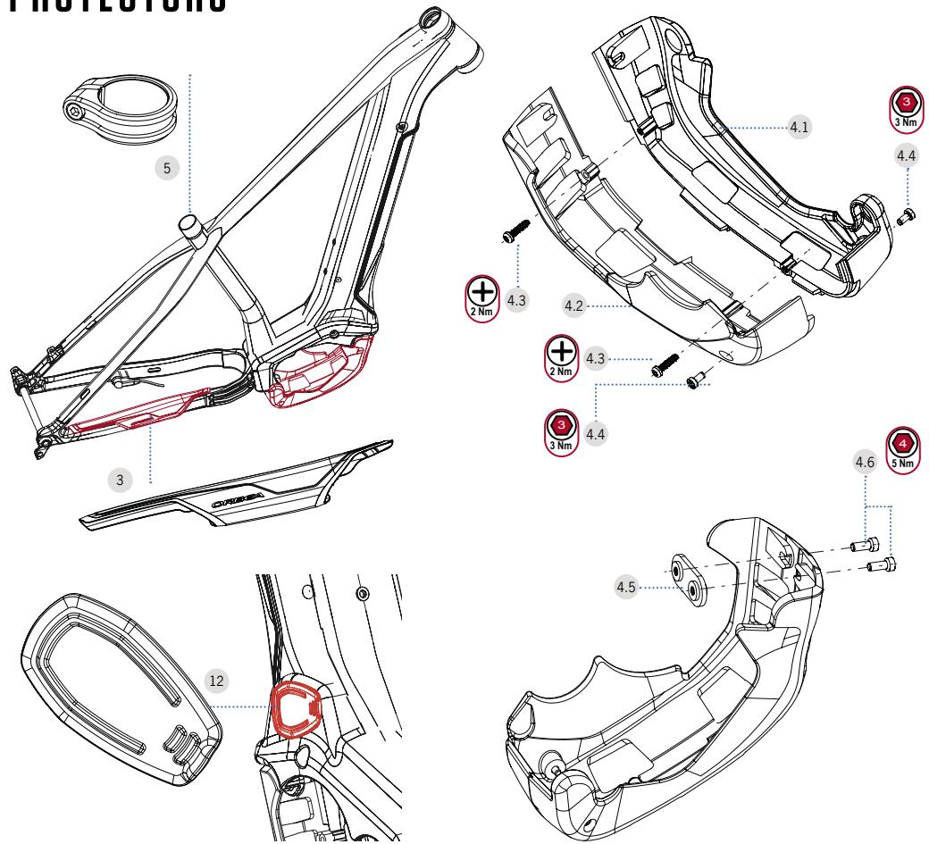 ORBEA WILD HT 20 - WILD HT 30 - PROTECTORS - 1