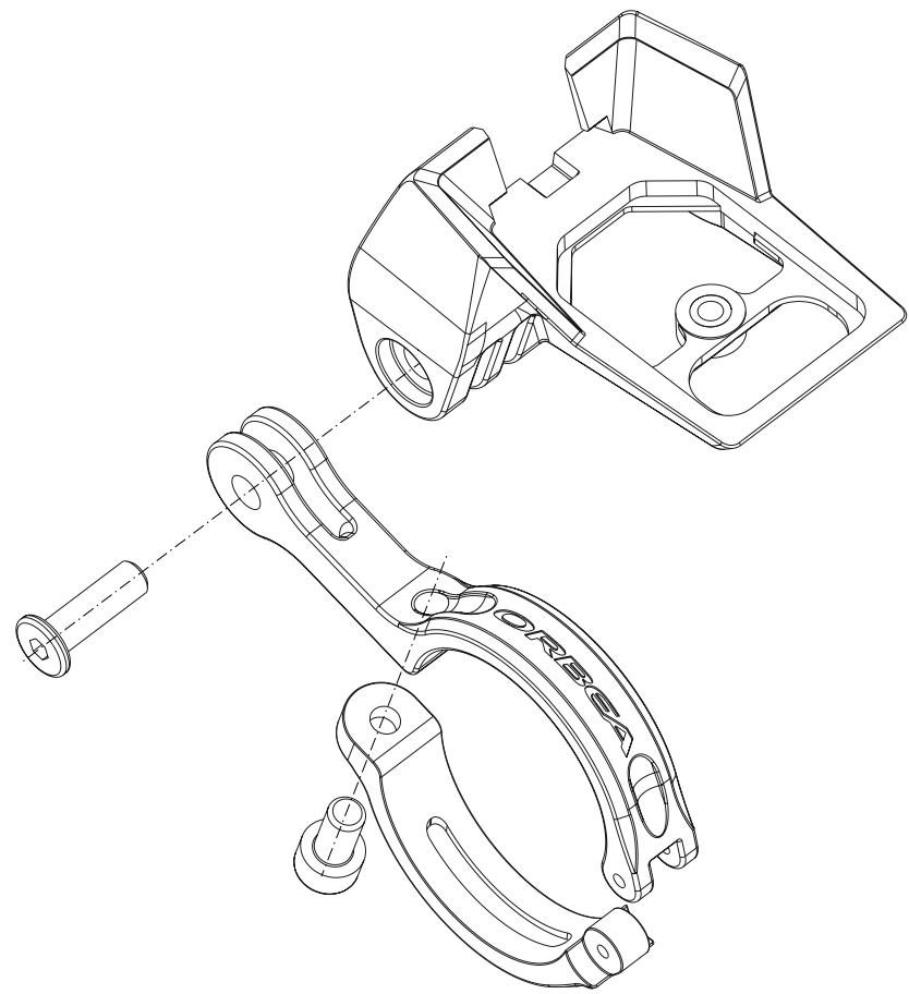 ORBEA WILD HT 20 - WILD HT 30 - OC COMPONENTS KIOX HOLDER - 1