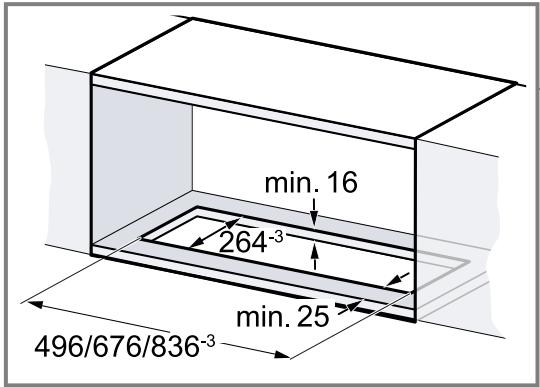 NEFF D55ML66N1 - Meubel voorbereiden - 1