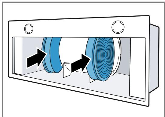 NEFF D55ML66N1 - Geurfilters inbouwen - 3