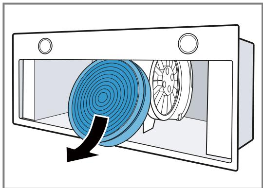 NEFF D55ML66N1 - Geurfilters demonteren - 3