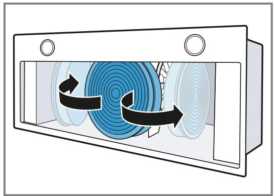NEFF D55ML66N1 - Geruchsfilter einbauen - 2