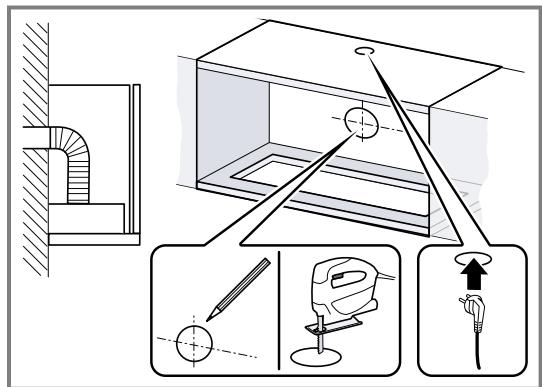 NEFF D55ML66N1 - Preparazione del mobile - 3
