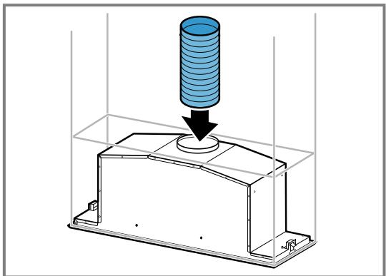 NEFF D55ML66N1 - Afvoerluchtverbinding make - 1