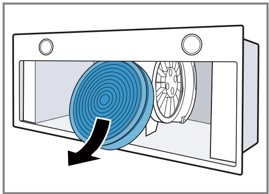 NEFF D55ML66N1 - Geruchsfilter ausbauen - 3