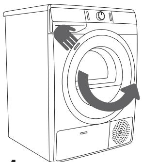 GORENJE DE82G - MISE EN MARCHE DU SÈCHE-LINGE - 2