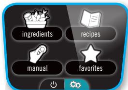 MOULINEX EPC09 - menu configuraciones - 1
