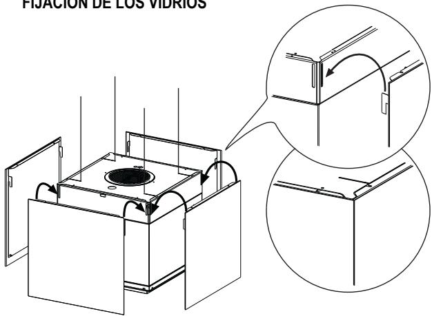 ROBLIN EPSILONE 400 - FIJACION DE LOS VIDRIOS - 1