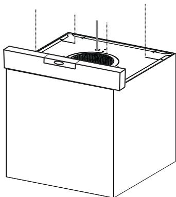 ROBLIN EPSILONE 400 - NIVELLIEREN DER ABZUGSHAUBE - 1