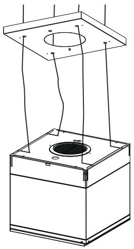 ROBLIN EPSILONE 400 - VERBINDUNG DER SEILE ZWISCHEN HAUBE UND PLATTE - 1