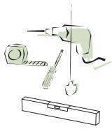 ROBLIN EPSILONE 400 - Volgorde van de installmentgewerkzamheden - 1