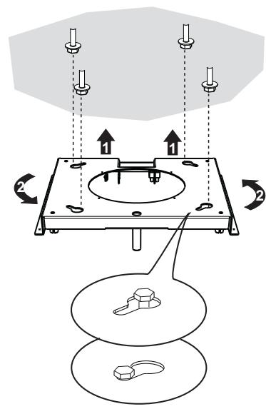 ROBLIN EPSILONE 400 - BEVESTIGING VAN DE PLAAT - 1