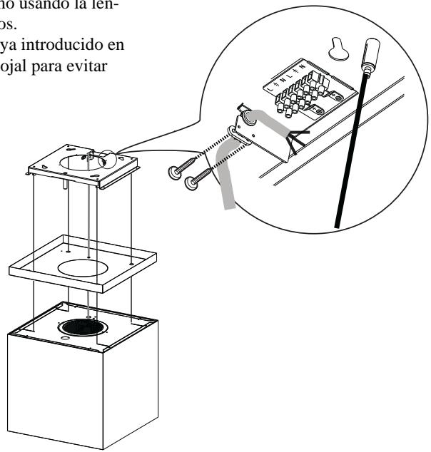 ROBLIN EPSILONE 400 - FIJACION DEL CABLE DE ALIMENTACION - 1