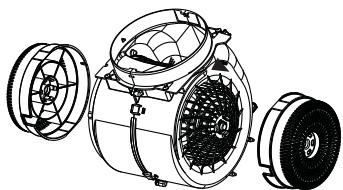 BAUKNECHT DBHVP 63 LM K - Installation et remplacement du filtré à charbon - 2