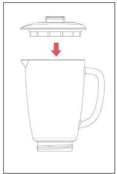 WILFA BBLSP-1800 - UTILISATION DU RÉCIPIENT EN VERRE - 1