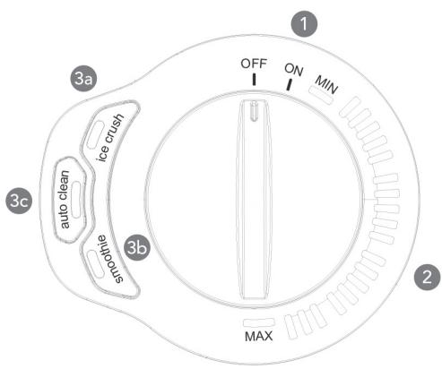 WILFA BBLSP-1800 - TUOTTEEN KUVAUS - OHJAUSPANEELI - 1