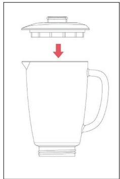 WILFA BBLSP-1800 - SO VERWENDEN SIE DIE GLASKANNE - 1