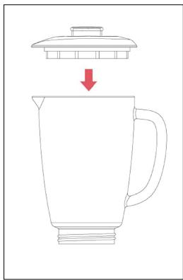 WILFA BBLSP-1800 - HOE DE GLAZEN KAN MOET WORDEN GEBRUIKT - 1