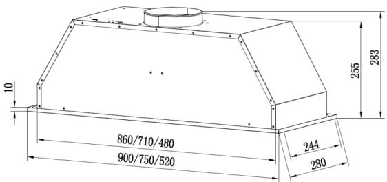 CANDY CBG625/1N  -  CBG625/1X/P - Prepare for installation: - 5