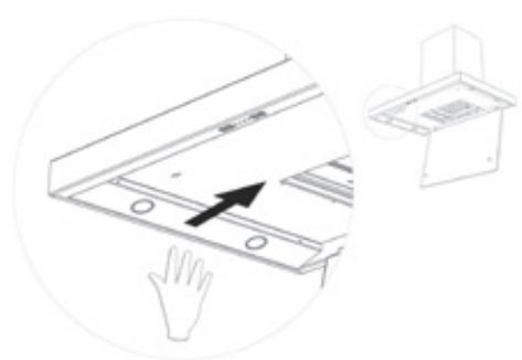 NOVY 7602 FLAT'LINE - Open the bottom panel - 2