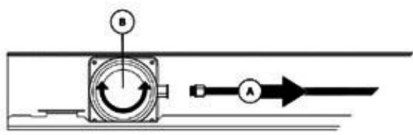 NOVY 7602 FLAT'LINE - Open the bottom panel - 3