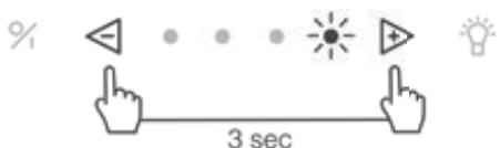 NOVY 7602 FLAT'LINE - Reset the replacement indicator - 2