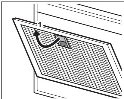 ELECTROLUX KFIB19X - De filter reinigen: - 1