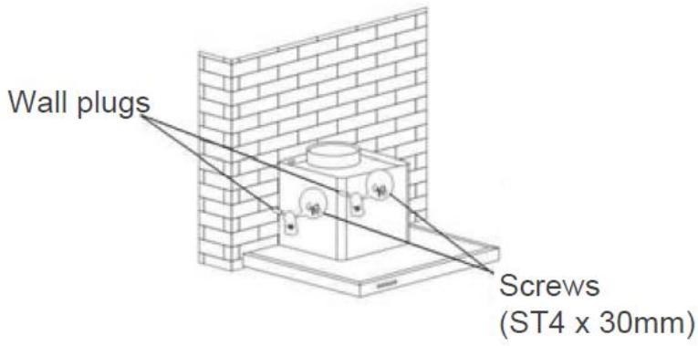Wall plugs Screws (ST4 x 30mm)