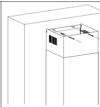 CONTINENTAL EDISON CEH9062BV - Installation (Mode extraction) - 4