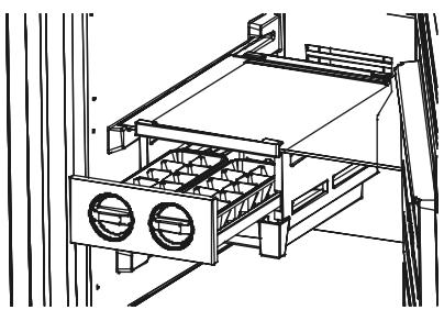 SHARP SJSC 11 CMXW 1 - Machine à glaçons (twist ice maker) (dans certains modèles) - 2