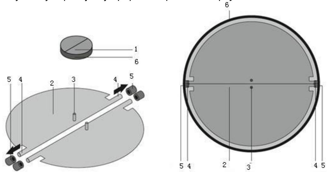 ROSIERES RHP67000/1LIN - MONTÁŽ KLAPKY (Volitel'né) - 1