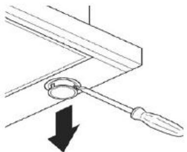 ROSIERES RHP67000/1LIN - SOSTITUZIONE DELLE LAMPADINE - 6