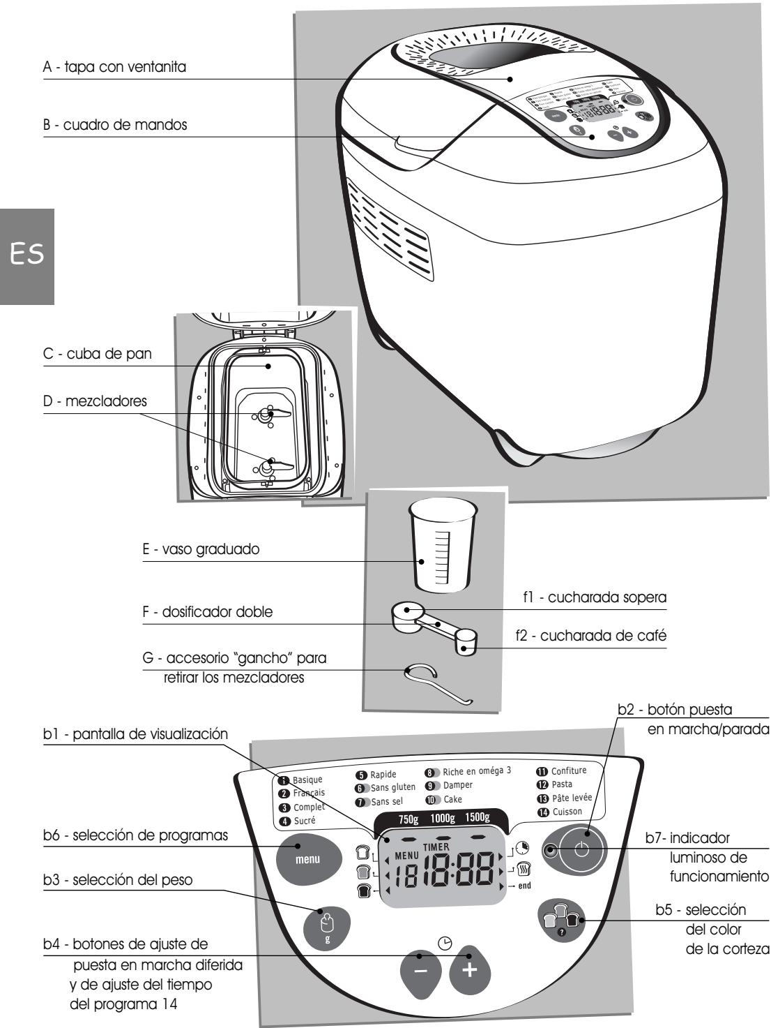 MOULINEX OW5003 XXL+ BAGUETTES - 1